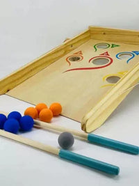 Kids' Outdoor/Indoor Polo Game Set with Horses and Balls