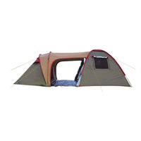 Waterproof Double-Layer Camping Tent for Couples, Outdoor Automatic Mosquito Net Tent, Sun Protection & Warmth