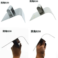 Stainless Steel Corner Trowel for Plastering and Mortar Application