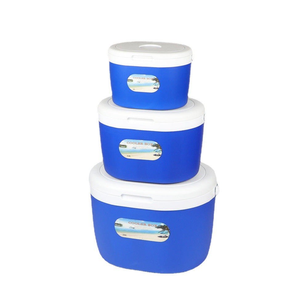Portable Insulated Cooler Box for Cold Chain Transport, Food Preservation, and Outdoor Activities
