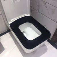 Thickened Knitted Square Toilet Seat Cover for Home Use