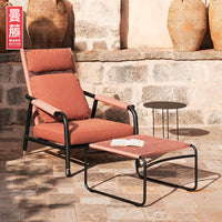 Outdoor Patio Wicker Sofa Chair and Coffee Table Set for Garden Balcony Villa