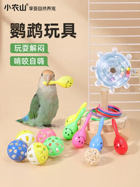Parrot Chew Toys for Birds, Stress Relief and Teeth Grinding, Suitable for Cockatiels, Peonies, Tiger Skins, and Sun Parakeets