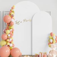 Gold Metal Arch Stand for Wedding & Party Decorations, Balloon & Flower Arch Frame