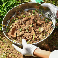 Detachable Stainless Steel Garden Sieve for Soil and Compost