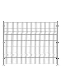 Hot-Dip Galvanized Double-Wire Fence Panel for River, Reservoir, and Photovoltaic Protection
