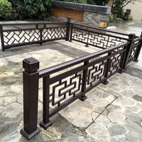 Aluminum Alloy Balcony Railing Outdoor Villa Courtyard Fence