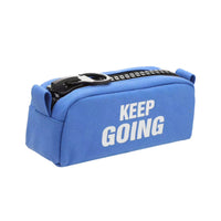 Minimalist Large Capacity Pencil Case for Students, High Aesthetic Zippered Stationery Pouch