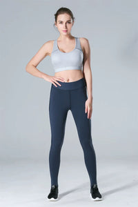Women's Professional Sports Bra for Yoga, Running, and Fitness - Shockproof, Elastic, Quick-Dry, and Backless Design