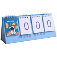Countdown Calendar for Exams - Tear-Off 100-Day Motivational Planner