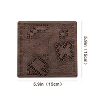 Brain Teaser Wooden Puzzle for Adults, Extreme Difficulty Level Logic Game, Stress Relief Educational Toy