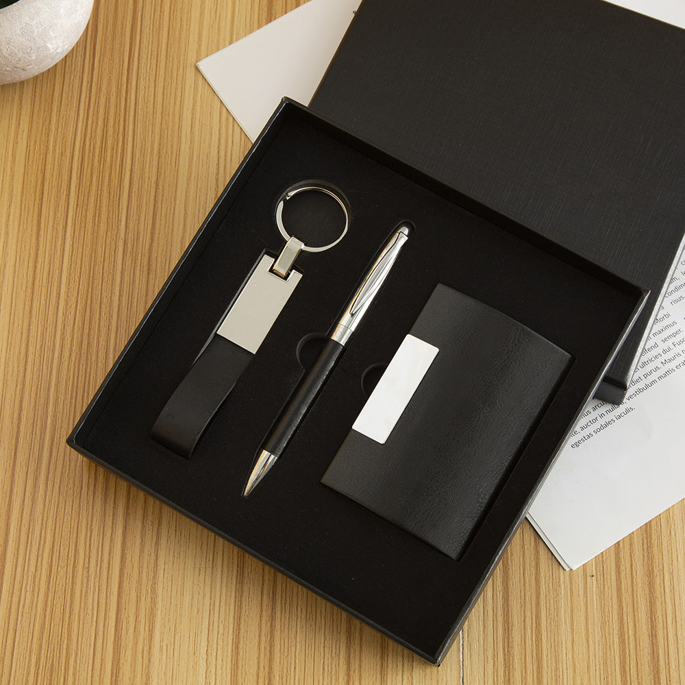 Business Office Stationery Gift Set with Card Holder and Signature Pen