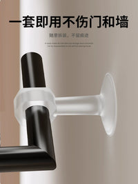 Silicone Door Stopper Wall Protector - Self-Adhesive, Punch-Free, Noise-Reducing Door Handle Bumper for Home and Office