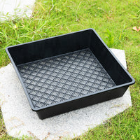 Roof Garden Succulent Planter Tray Square Rectangular Seedling Tray for Sedum and Vegetable Cultivation
