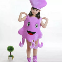 Kids' Chameleon Lizard Costume for Stage Performance