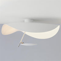 Italian Designer UFO Pendant Light Modern Luxury Lotus Leaf Art Chandelier for Living Room Bedroom Store