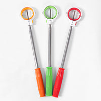 Golf Ball Retriever with 8-Section Telescopic Stainless Steel Shaft, 2.1m Extendable Range Picker