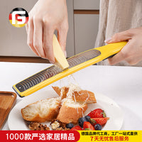 French Style Multi-functional Cheese Grater with Container and Lid, Lemon Zester