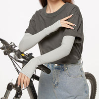 Unisex UV Protection Cooling Arm Sleeves for Driving Cycling Outdoor Sports