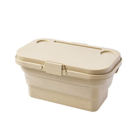 Foldable Outdoor Picnic Basket Car Trunk Storage Bin Portable Large Capacity Handheld Organizer