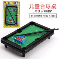 Miniature Billiards Table Toy Set for Kids, Educational and Creative Play