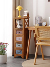 Slim Storage Cabinet with Drawers for Kitchen, Bathroom, and Living Room - 30cm Narrow Organizer