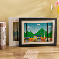 Kids Art Display Frame with Magnetic Closure - Wall Mount Flip-Open Picture Frame for A3/A4/8.5x11 Artwork Storage