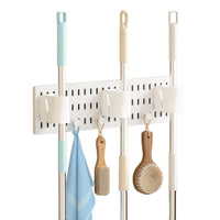 Bathroom Pegboard Wall Organizer - No-Drill Storage Shelf for Toiletries, Moisture-Proof