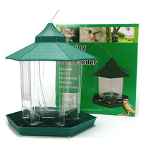 Outdoor Rainproof Bird Feeder for Garden and Yard