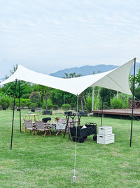 Moyu Outdoor Octagon Tarp Tent for Camping, Picnic, Sunshade, Rainproof, UV Protection