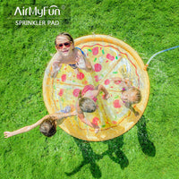 Summer Kids Outdoor Sprinkler Play Mat Dolphin Design Water Spray Pad Beach Toy