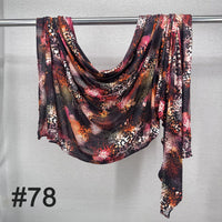 Breathable High-Elastic Jersey Printed Headscarf for Women