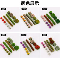 Miniature Static Grass Tufts for Dioramas and Model Scenery, Mixed Styles