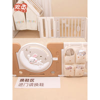 Baby Playpen Storage Bag Multi-functional Organizer for Toys, Slippers, and Books