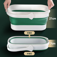 Foldable Mop Bucket Portable Water Storage Car Wash Fishing Foot Bath Outdoor Sponge Bucket