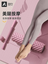 Yoga Foam Roller and Massage Stick Set for Muscle Relaxation and Myofascial Release