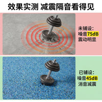 5mm Polyurethane Rubber Soundproofing Mat for Floors - Vibration Damping and Sound Insulation for Offices, Homes, Hotels