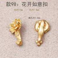 Vintage Gold Alloy Charms for DIY Bracelets and Jewelry Making