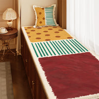 Dopamine Bay Window Cushion Faux Cashmere Non-Slip Mat for Bedroom Balcony