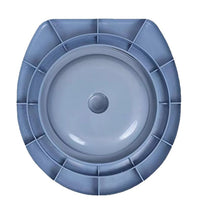 Portable Toilet Seat with Lid for Elderly and Rural Use, Thickened Universal Commode Ring