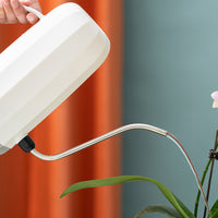 Long Spout Watering Can for Indoor Plants, Stainless Steel Curved Spout Watering Pot for Succulents and Garden