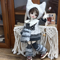 6-Point BJD Doll Clothes Set for 30cm Dolls - Casual Fashion Outfits