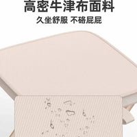 Portable Folding Fishing Stool with Storage Bag, Heavy-Duty Carbon Steel Camping Chair for Adults