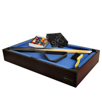 Haye Family Mini Pool Table Set, Indoor Desktop Billiards Game for Kids, Portable Tabletop Toy Gift