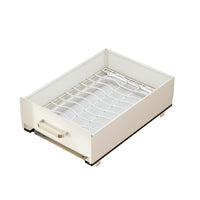 Cross-Border Kitchen Storage Drain Rack Cabinet Built-in Dish Bowl Storage Stainless Steel Drawer Pull Basket Storage Rack