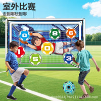 Kids Indoor Soccer Game Mat Set with Goalkeeper for Family Fun