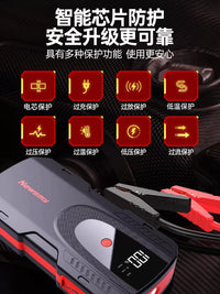 Newman Car Jump Starter with Air Compressor, 12V Portable Battery Booster
