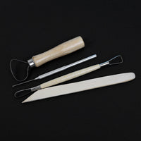 8-Piece Pottery Clay Sculpting Tool Set for Modeling and Carving