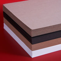 Handmade DIY Model Board Cardboard White Hard Paper A4 Black Modeling Hard Cardboard A3 Student Supplies