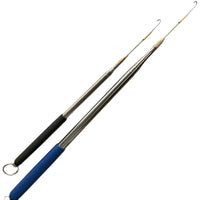 Telescopic Eel Fishing Hook with Barbs and Automatic Rotation for Day and Night Fishing